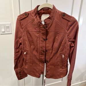 Women's Rust Jacket Anthropologie Hei Hei XS
